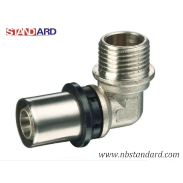 Press Pex-Al-Pex Fitting/Elbow/Male Thread Elbow for Pex-Al-Pex Pipe